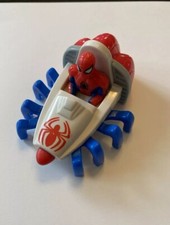 1995 McDonald  s Happy Meal Toy Spider-Man Car With Spider Legs Marvel