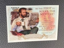 Topps Allen & Ginter's Code Cards 2012 Buyback Murder in Willow Cove 