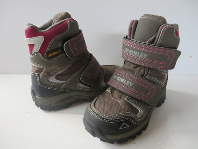 McKINLEY ° tolle STIEFEL Gr. 28 grau-rosa AQUAMAX Mädchen Schuhe Winterstiefel