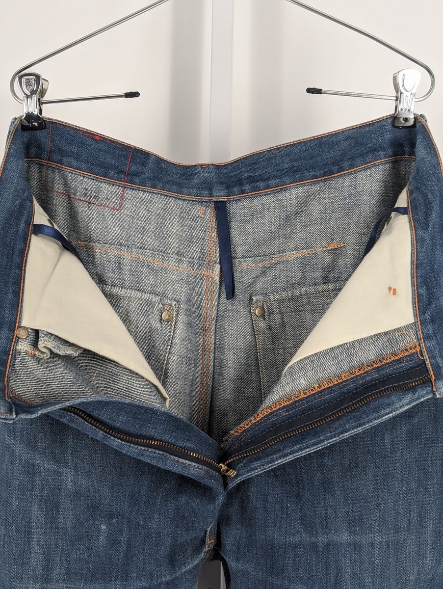 Levi's RED Vintage 2001 Twisted Leg Selvedge Denim Indigo