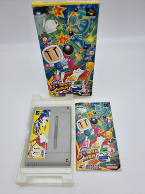 Super Bomberman 5 Super Famicom Japan Used