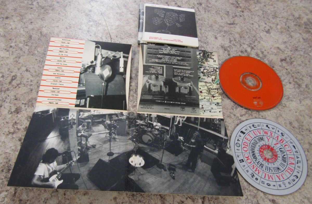 No Code by Pearl Jam (CD, Aug-1996, Epic) and VS - Orange CD | eBay