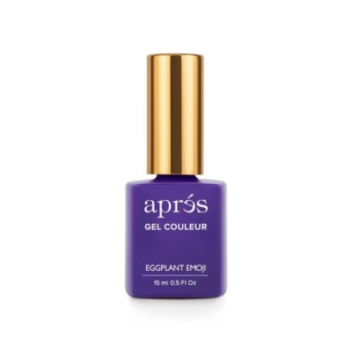 Apres Gel Polish 336 Eggplant Emoji 0.5oz