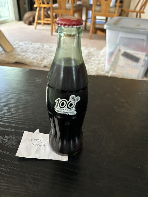 Disney 100 Years Of Magic Coca Cola Bottle