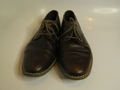 Mens Timberland Ortholite Dark Brown Cap Toe Oxfords Size 9  display picture 2