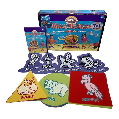Cranium 2005 Hullabaloo Amazing Animal Adventure DVD Game Tested