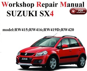 Suzuki sx4 manual