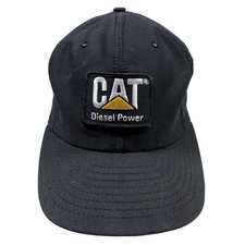 Vintage CAT Diesel Power Patch Snapback Hat Cap Louisville Mfg Co Made in USA