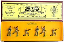 Britains' Vintage  8803 - British Infantry Active Service Equipment - mib 1990