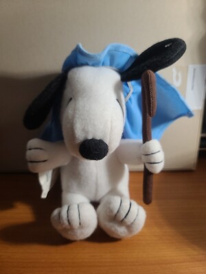 (3) Hallmark Peanuts Snoopy Little Shepherd+ Musical Linus&Charlie Brown Plush 