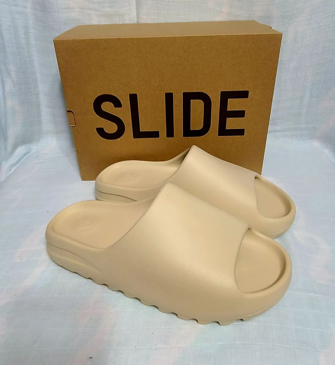 Adidas Yeezy Slide Bone Mens Size 12 FZ5897 New With Box