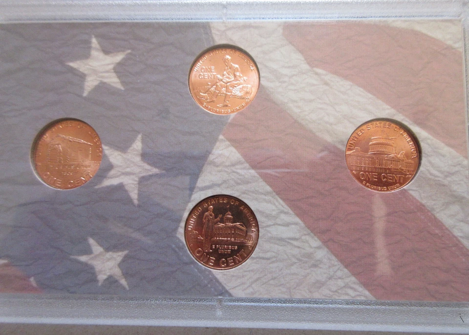 2009 United States US Small Cents Penny Mint Year Set. RJ - Image 2 of 3