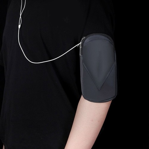 Sweatproof Phone Holder Running Armband Watertight Arm band Belt with Key Pocket - Zdjęcie 7 z 8