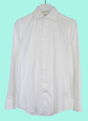 Suitsupply Traveller Slim Fit Formelle Shirt Herren 37/14 1/2 Weiß Kentkragen