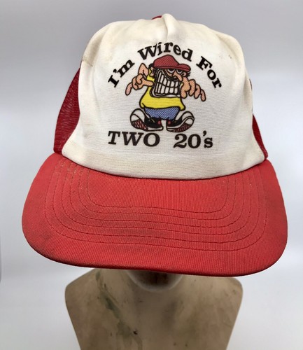 Trucker Hat Cartoon Naughty 60s 1970s 