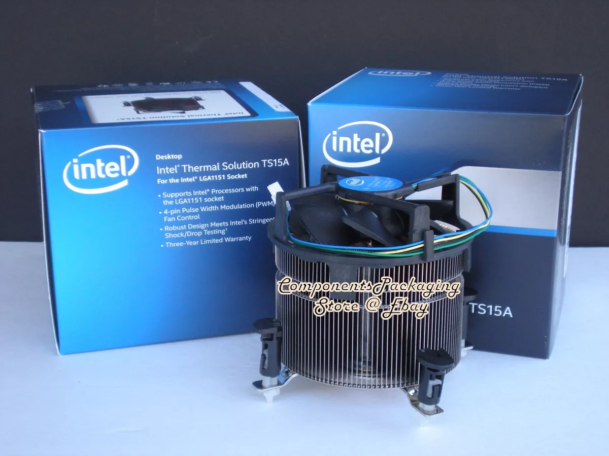 Intel Core i7-6700K CPU Cooling Fan Heatsink for Socket LGA1151 Processors  - New