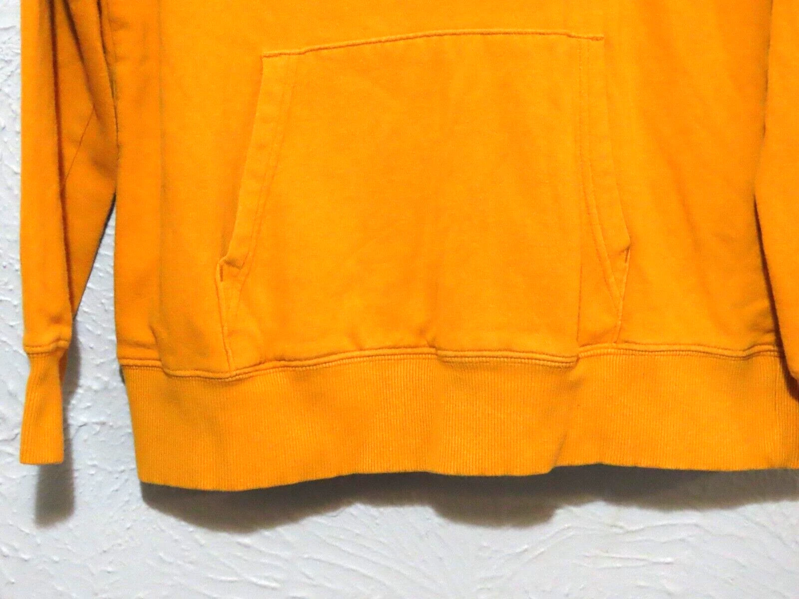 VETEMENTS Felpa con cappuccio pullover North Face oro giallo donna XS