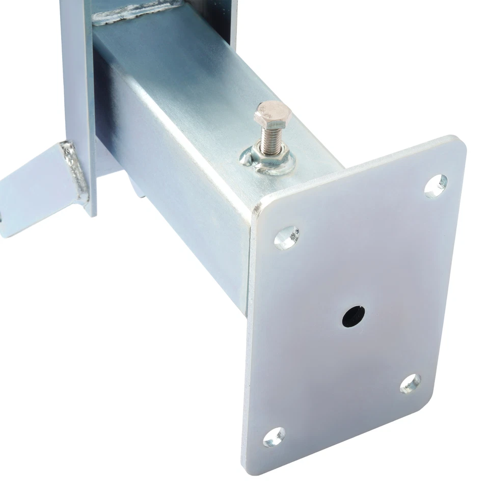 Remolque de acero galvanizado ajustable plateado cabrestante poste soporte conjunto para barco Foto 4 de 4