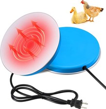 Heated Chicken Waterer Poultry Water Heater Warmer Base Heated 110V Chicken Wate