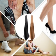 Reusable Plastic Shoe Lifters 2Pcs with Perforated Hole for Hanging Storage