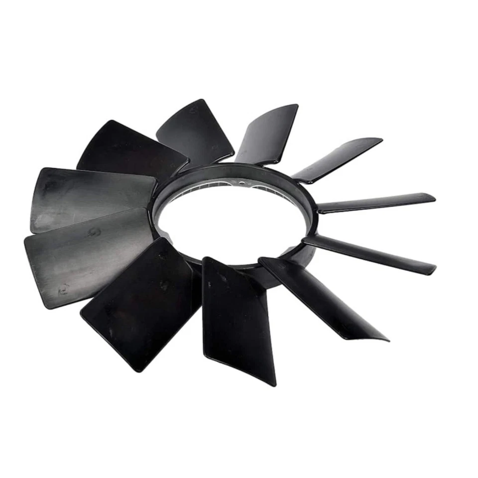 For BMW 525i 1991-1995 Radiator Fan Blade | Plastic Cable | Puller Airflow Black - Image 3 of 4