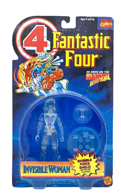 Marvel Comics Fantastic Four ''Invisible Woman'' W/Force Shield VTG 1995 Brand New