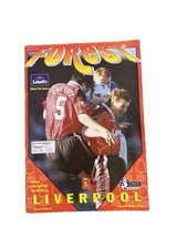 Nottingham Forest Vs Liverpool 1997 Official Match Programme Good Condition
