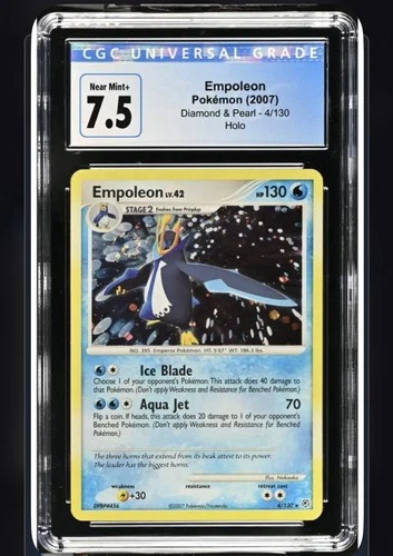 Empoleon 4/130 Diamond and Pearl Holo CGC 7.5 PSA
