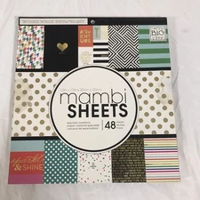Me and My Big Ideas MAMBI Sheets 12 x 12 Specialty