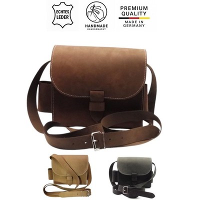 Patronentasche Böllertasche Leder Schusstasche Böllerschützen Rindleder Handmade