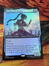 Ty Lee, Chi Blocker - Foil - Extended Art Avatar MTG