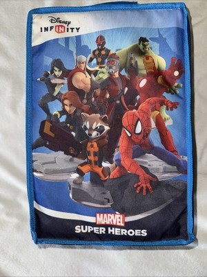 LOOKDisney Infinity 2.0 Marvel Superheroes Video Game Zip Up Carry/Storage  Case