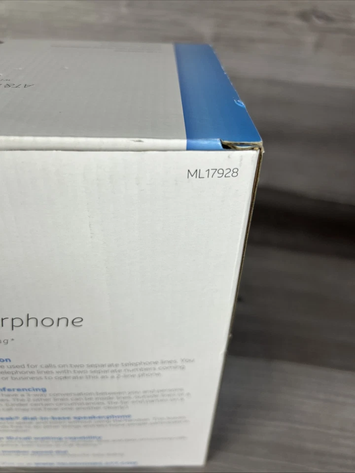 AT&T ML17928 2-Line Speakerphone with Caller ID/Call Waiting Black - Image 2 of 4