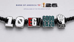 [LIMITED EDITION] FIFA World Cup 2026 EGYPT  Mohamed Salah - BofA Fan Bracelet