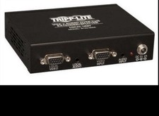 Tripp Lite B132-004-2 4-Port VGA over CAT5/CAT6 Extender Splitter new
