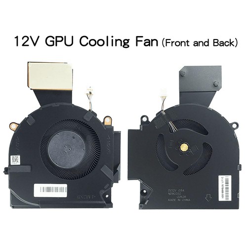 12V CPU/GPU Cooling Fans for HP OMEN 16-B 16-C RTX3060 RTX3070 Series Laptop - Photo 9/10