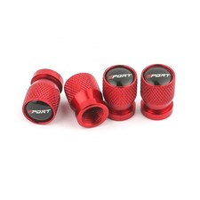 4x Ventilkappen Auto Motorrad Fahrrad Schrader Aluminium Ventilschutz