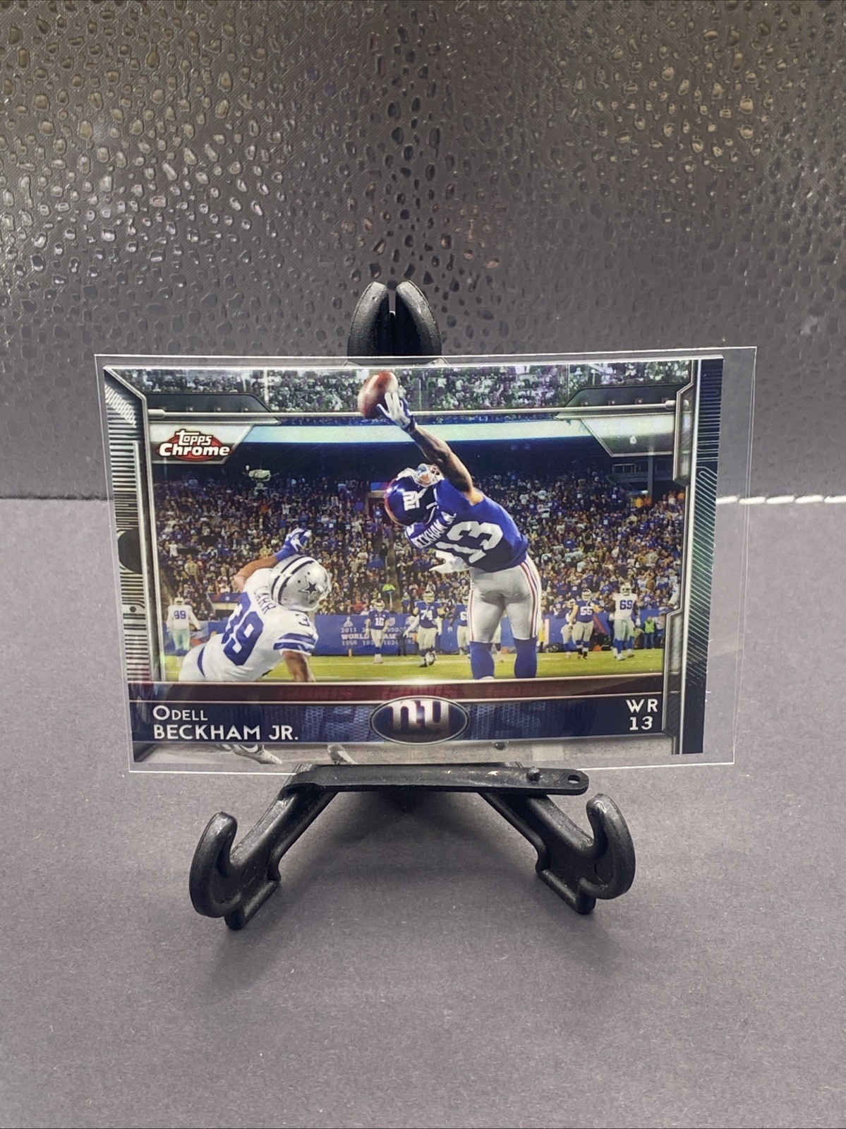 2015 Topps Chrome Odell Beckham Jr. Refractor The Catch
