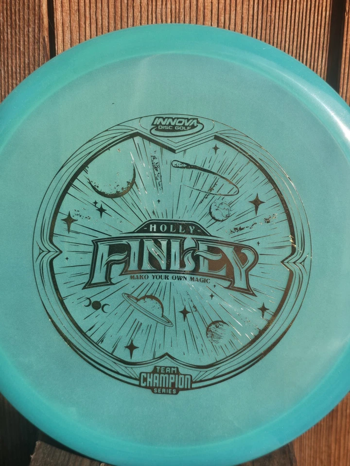 Innova Holly Finley 2021 Tour Series Mako3 Color Glow Champion blue/gold 168g - Image 3 of 4