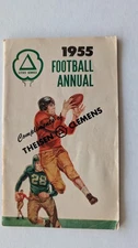 1955 CITIES SERVICE NCAA FOOTBALL ANNUAL BOOK