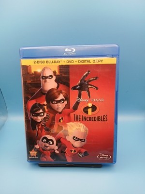 The Incredibles (Blu-ray/DVD, 2011, 4-Disc Set, Includes Digital