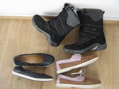 3 Paar Damen Slipper Legero u. Edward Spain Echtl. / Polaris Boots  TOP! Gr. 39