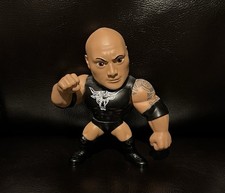 WWE WWF Dwayne Johnson The Rock Figure Metals Die Cast LootCrate Exclusive Jada