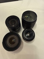 nikon D90 dslr camera with a selection of  lenses Nikon.- 18-70 Nikon - 18-200 N