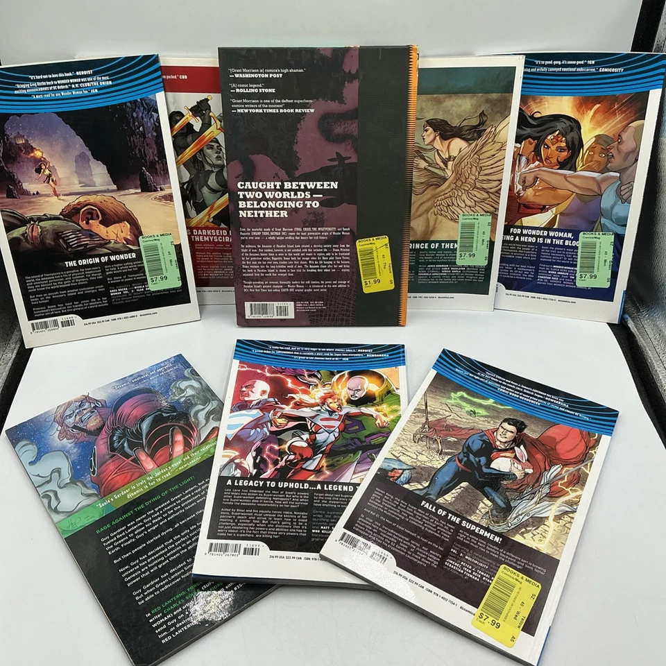 DC Comic lot of 8 Comic Wonder Wonan 1,2,5,6,7- Superman & Red Latterns PB-VeryG - Image 4 of 4