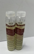 Hask Placenta 2pk Leave-In Instant Conditioning Treatment 5/8oz Vials Repair