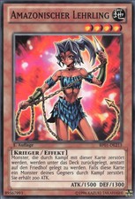 YuGiOh Amazonischer Lehrling (V.1) BP01-DE213 Common Played unl.