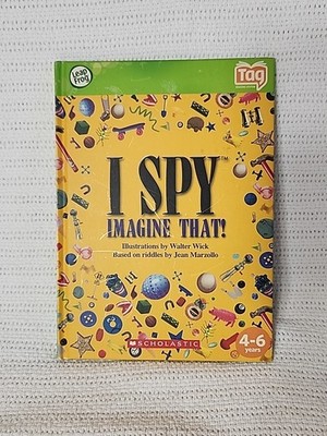I Spy Imagine That Leap Reader Tag Book Only Hardcover Interactive Reading 4-6
