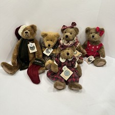 VTG Boyds Bears Lot 5 Tags Retired Aunt Becky Ethel Gwen Marie Nickleby Hunter