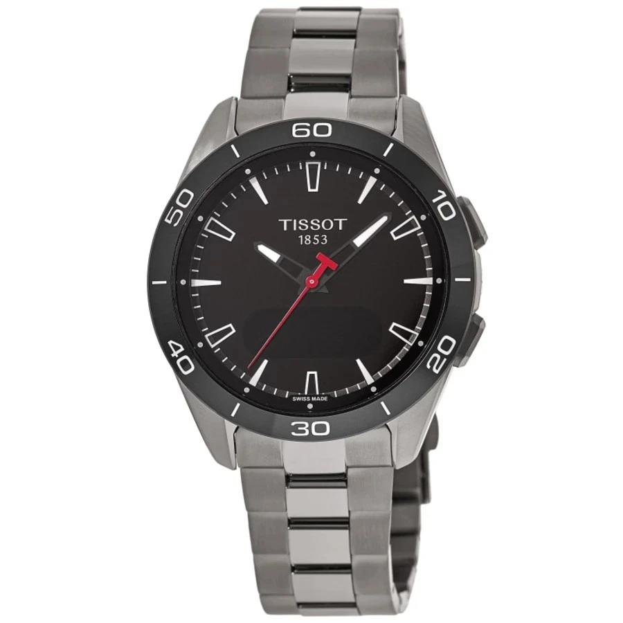 Nuevo reloj digital para hombre Tissot T-Touch Connect Solar GMT T153.420.44.051.00